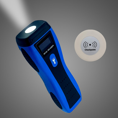 RFID Guard Tour System Automatic Card Reading 0.3S Scanning Period Light Beep Display